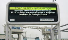 Dover Port Information Displays