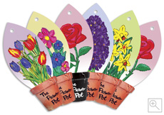 Flower Pot Collection - Car Air Fresheners